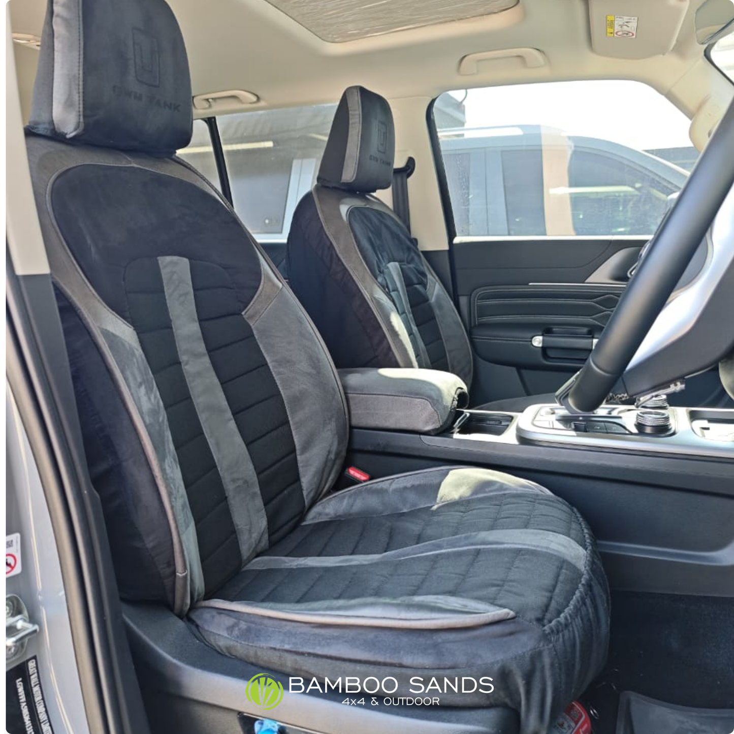 GWM P300/P Series Cotton Canvas & Leather Seat Covers
