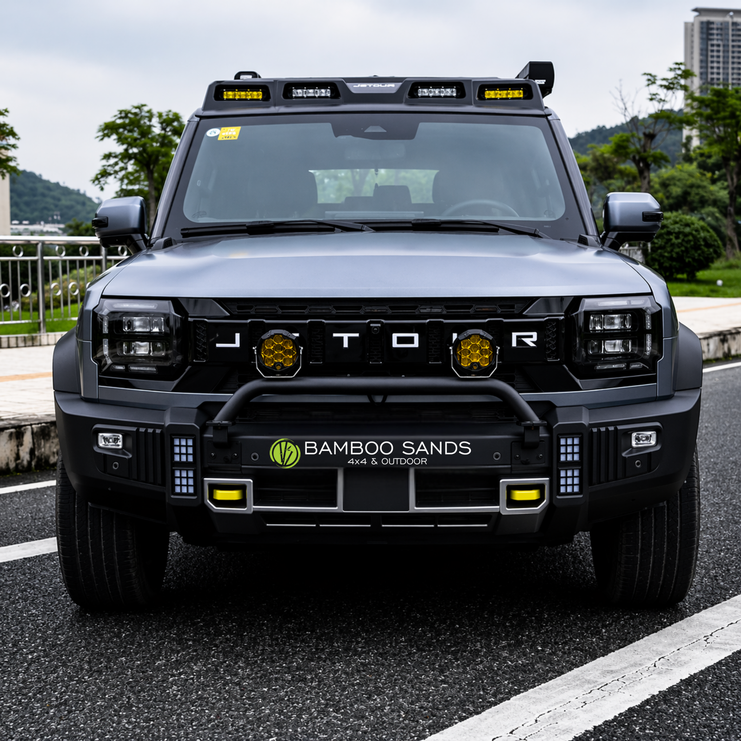 Jetour T2 Grill Amber Lights