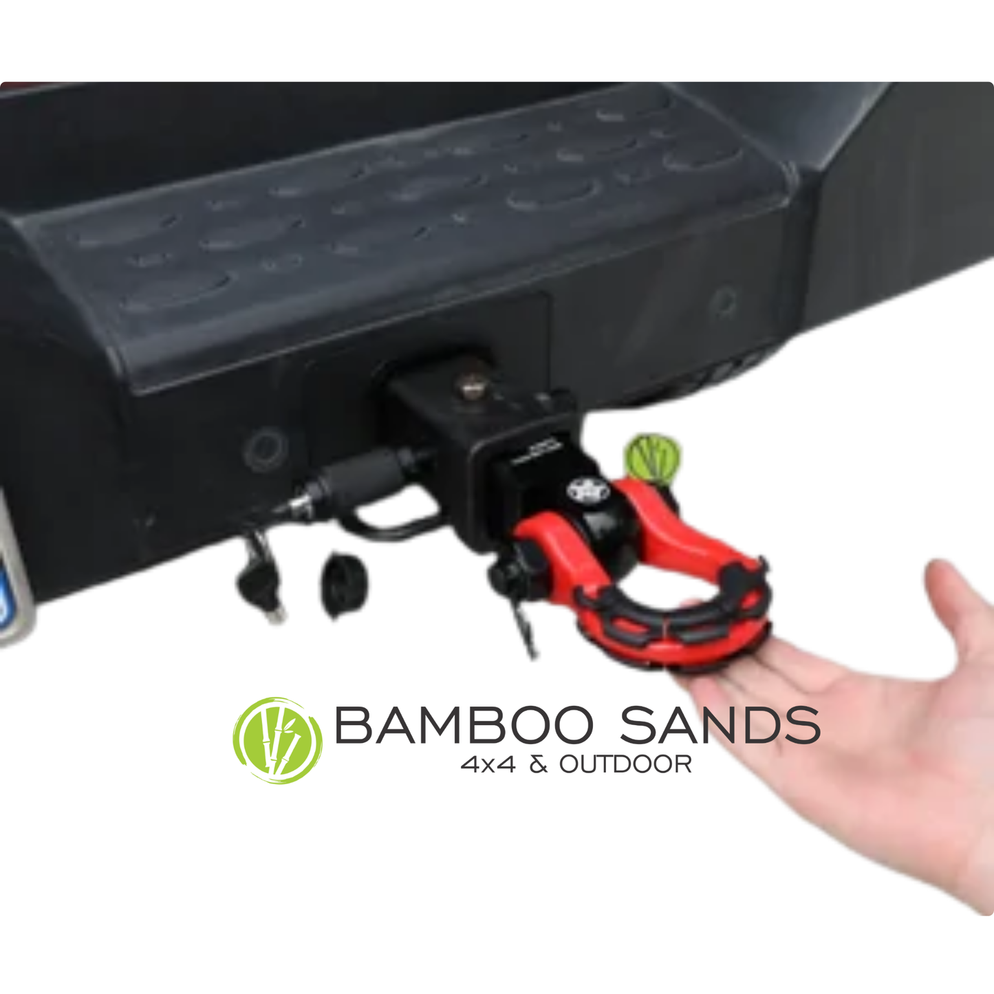 GWM Tank 300 Black Trailer Arm + Red hook