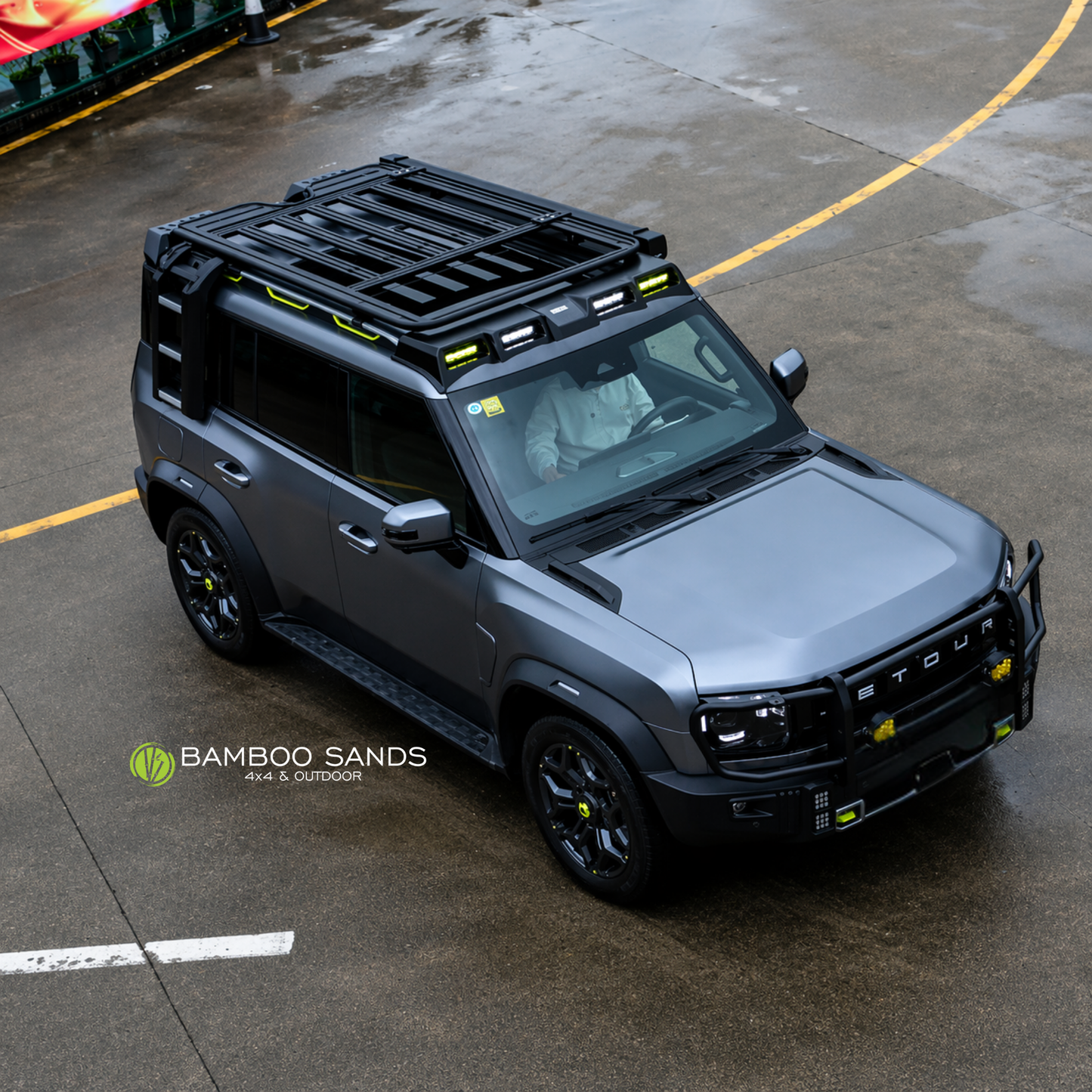 Jetour T2 Slimline Roof Rack-(Sunroof Compatible)