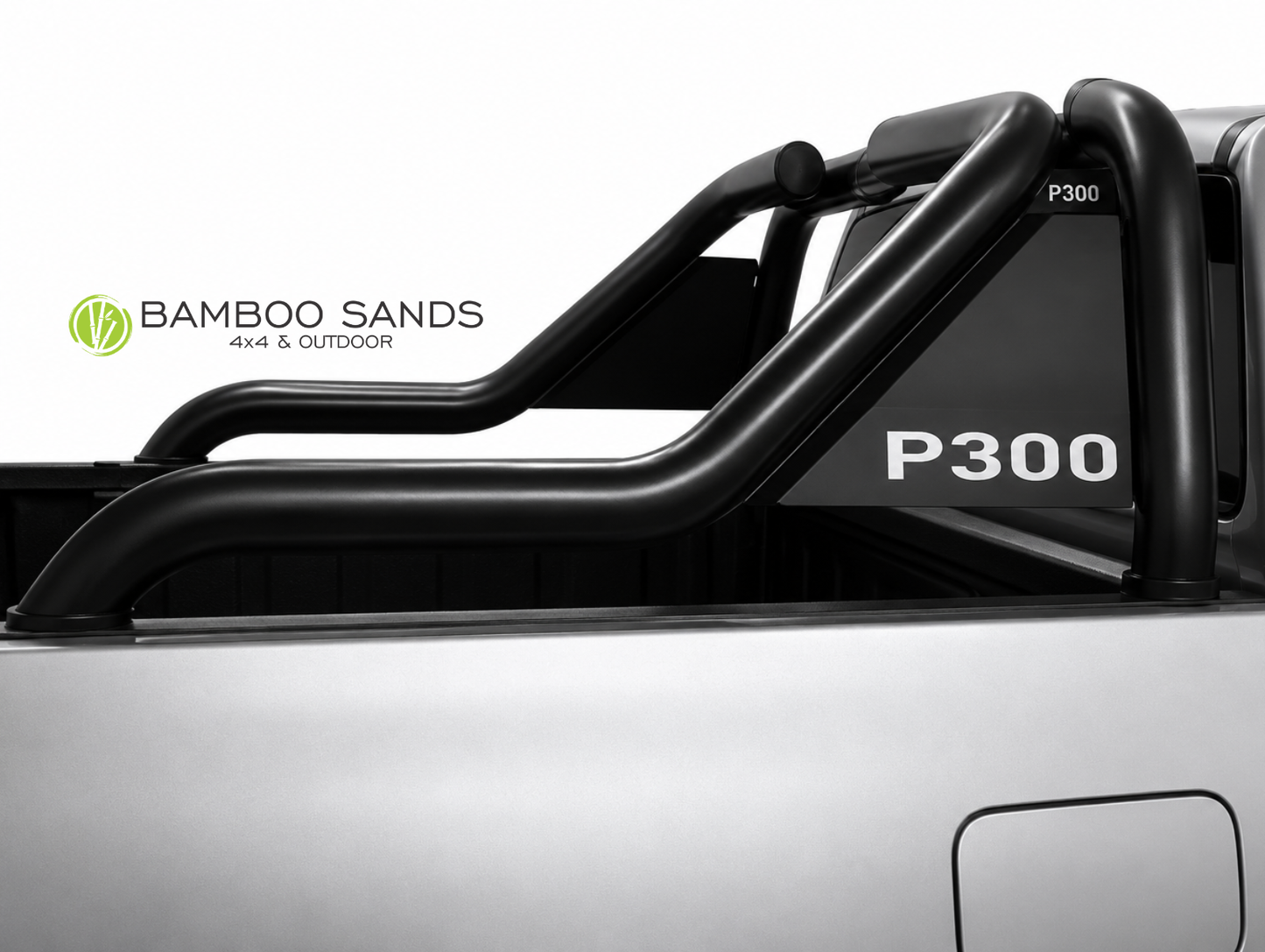 GWM P300 BLACK SWEEP ROLL BAR