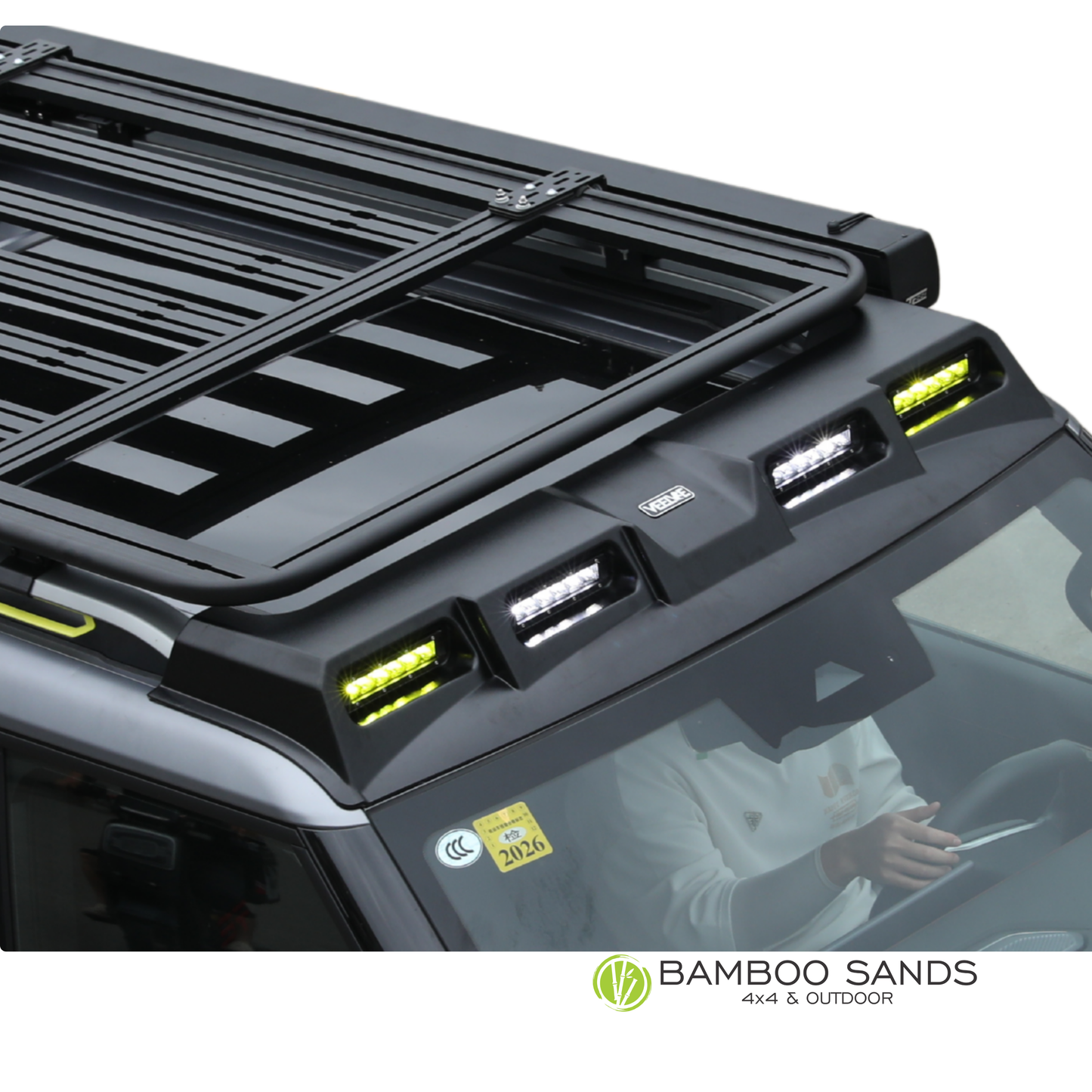 Jetour T2 4 Eye Spoiler Rooflights