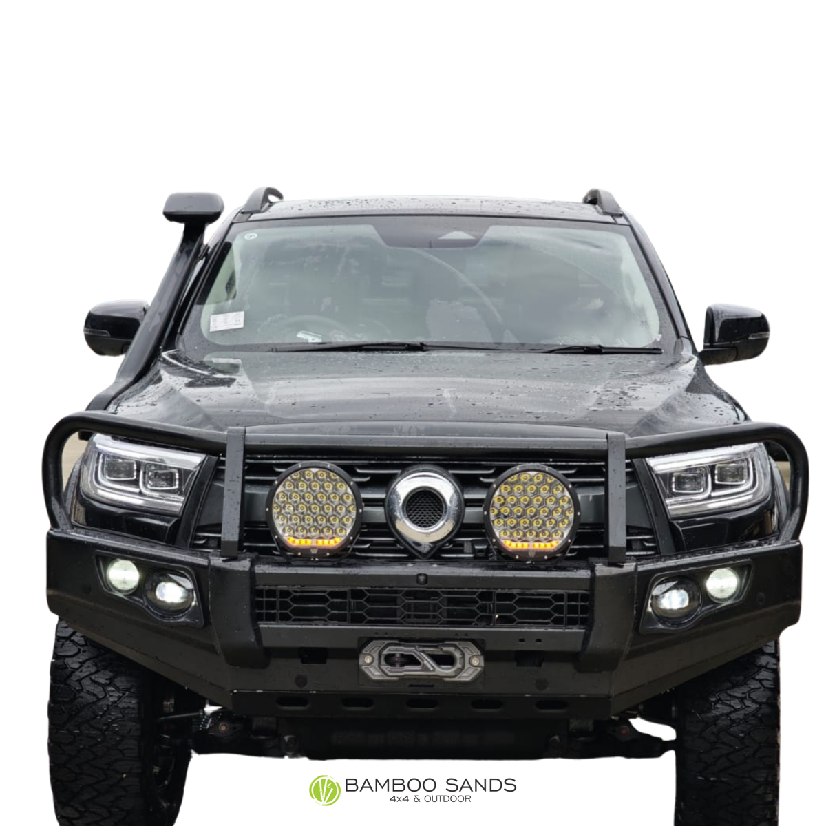 LOCKFIELDEQUIPMENTのLFE BUMPER GWM P300/P Series Full Loop Front Replacement Bumper – Bamboo