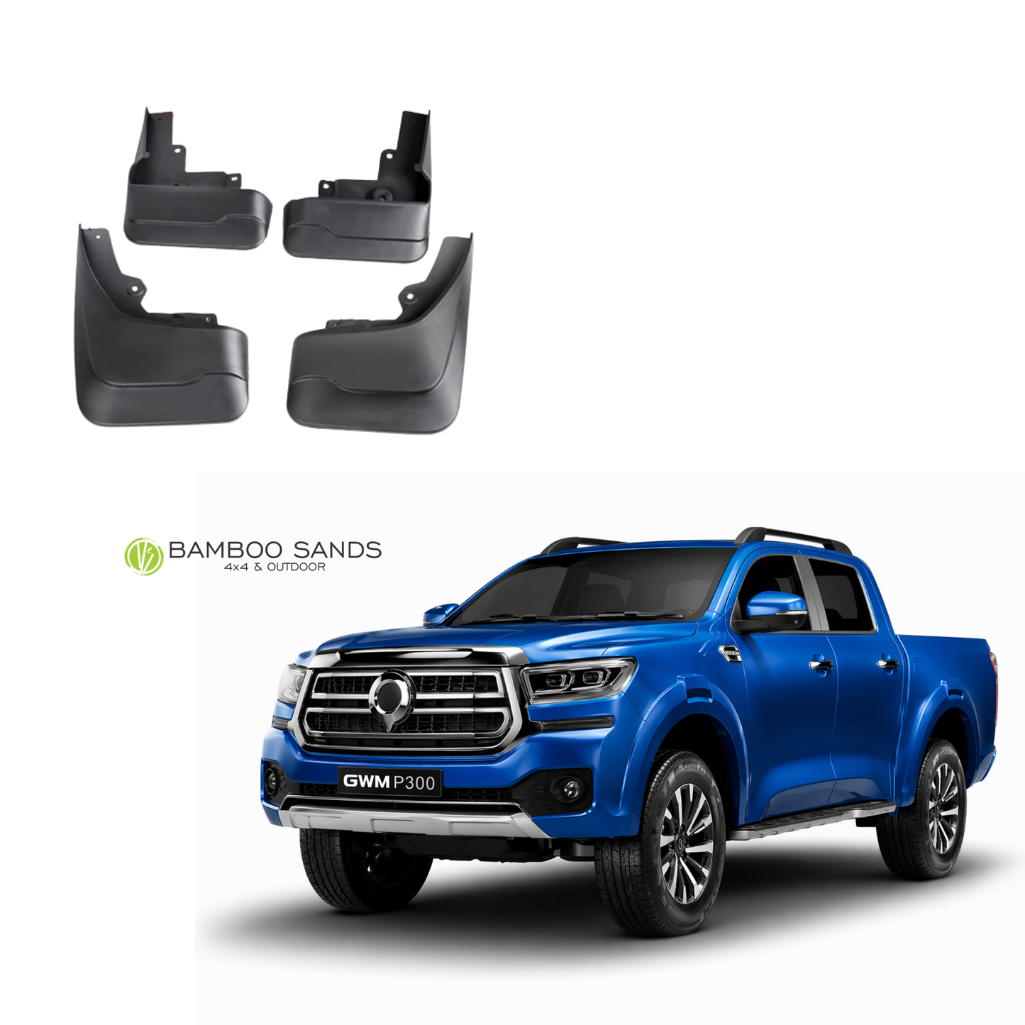 GWM P300 Passenger Mud Flaps