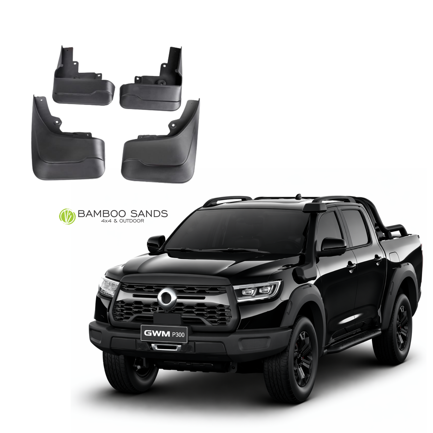 GWM P300/P Series Mud Flaps LTD