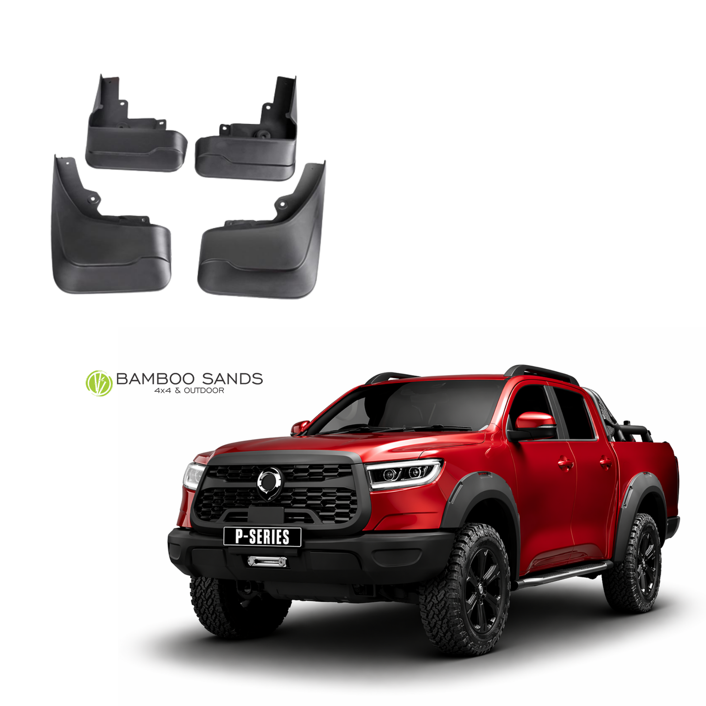 GWM P300/P Series Mud Flaps LTD