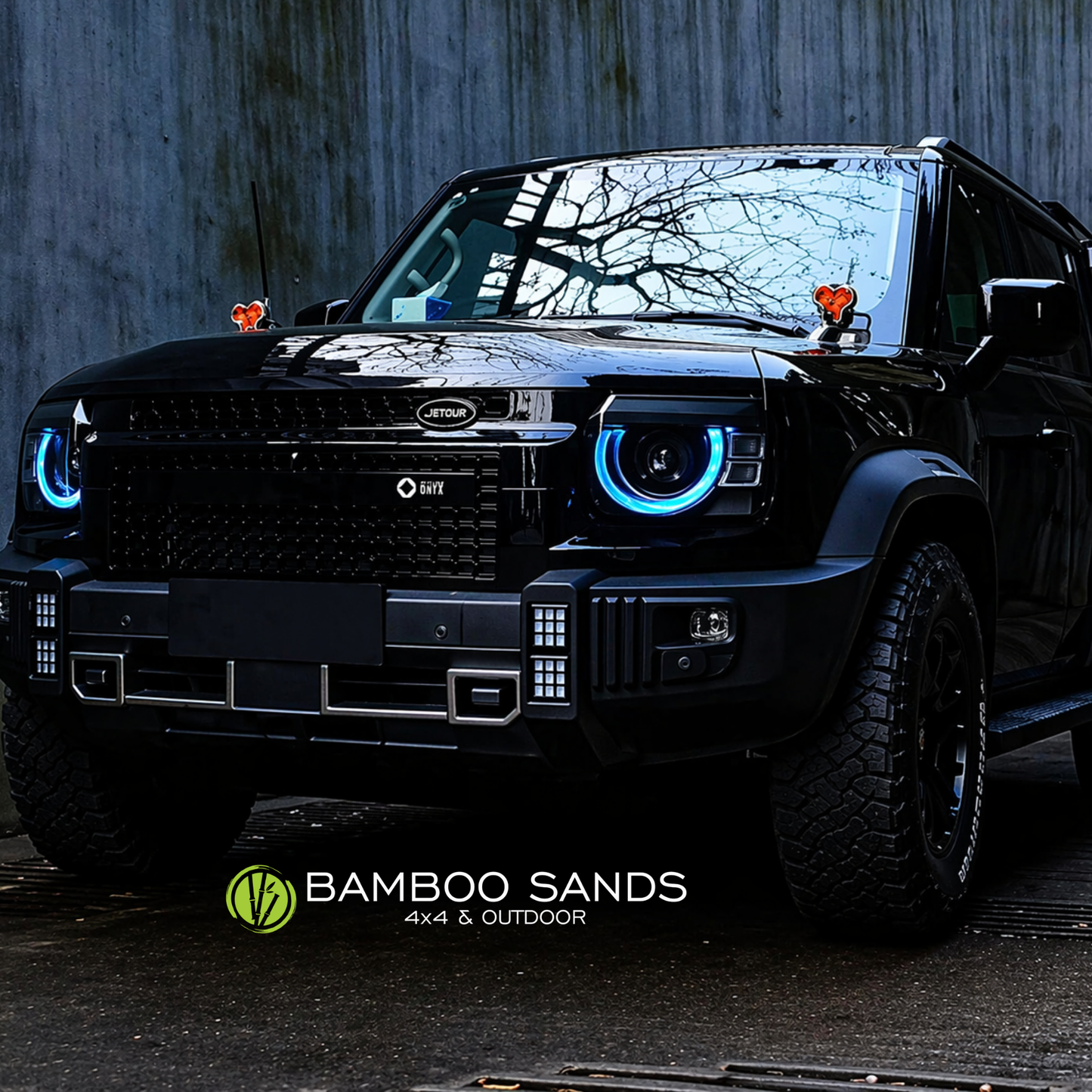 Jetour T2 Defender Style  Colour-Changing LED Headlights