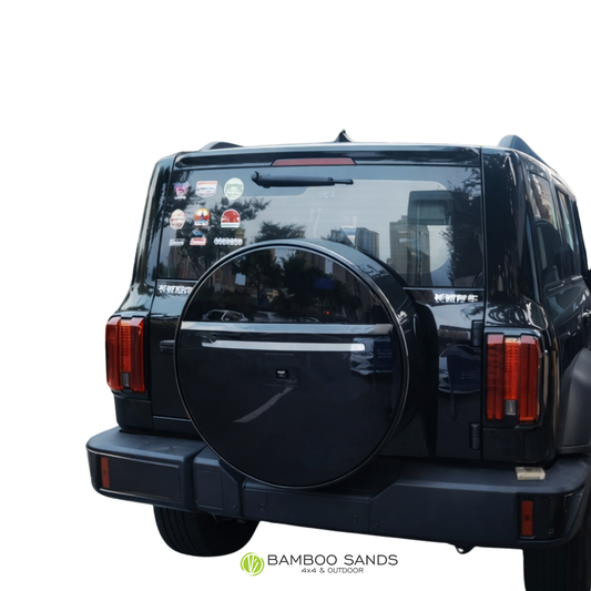 GWM Tank 300 Spare Wheel Cover Stainless Steel