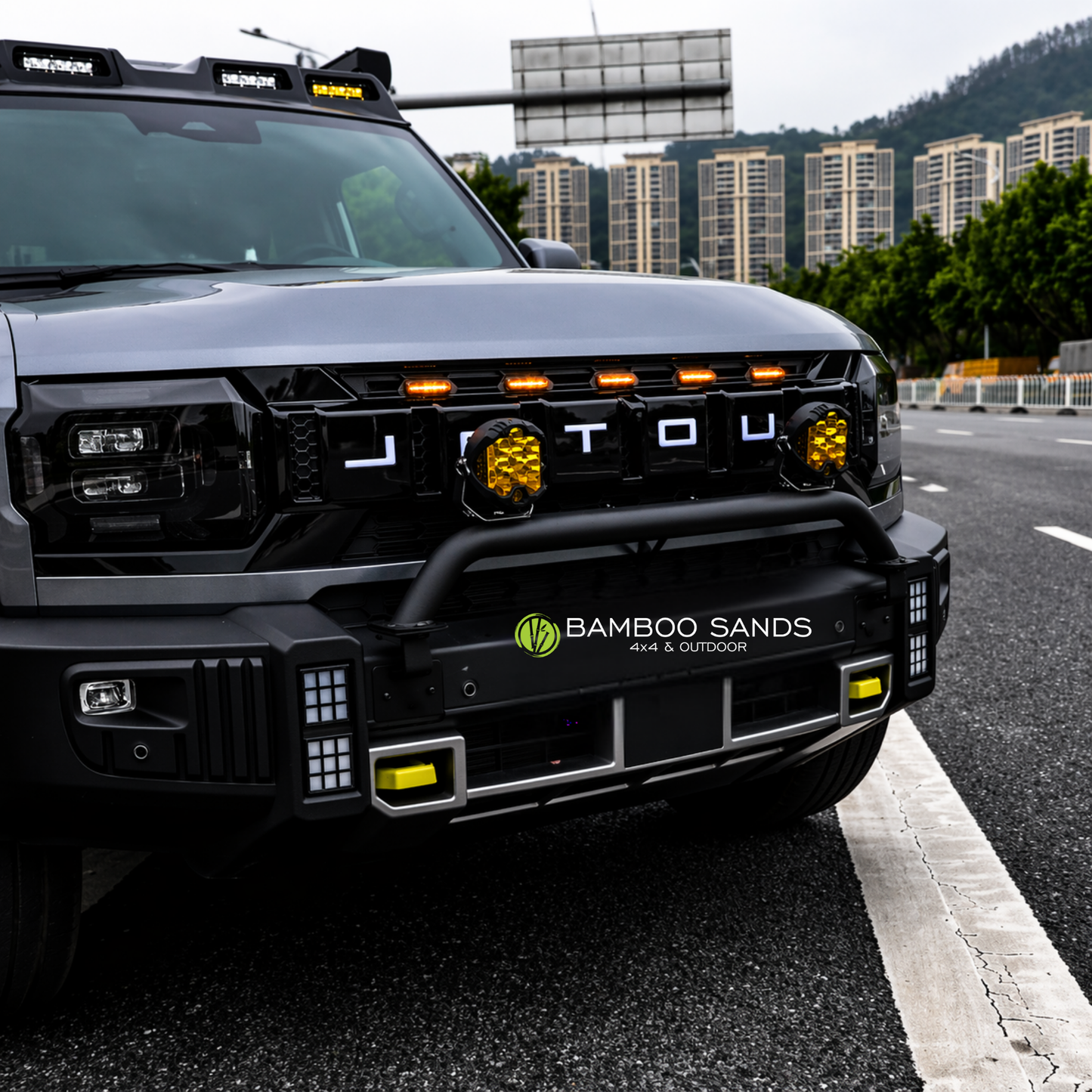 Jetour T2 Grill Amber Lights