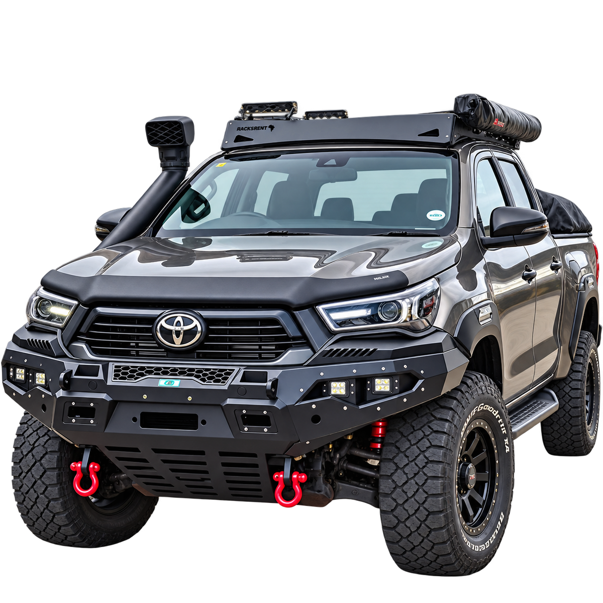 Toyota Hilux GD-6 BRUTUS Front Replacement Bumper (Bikini)