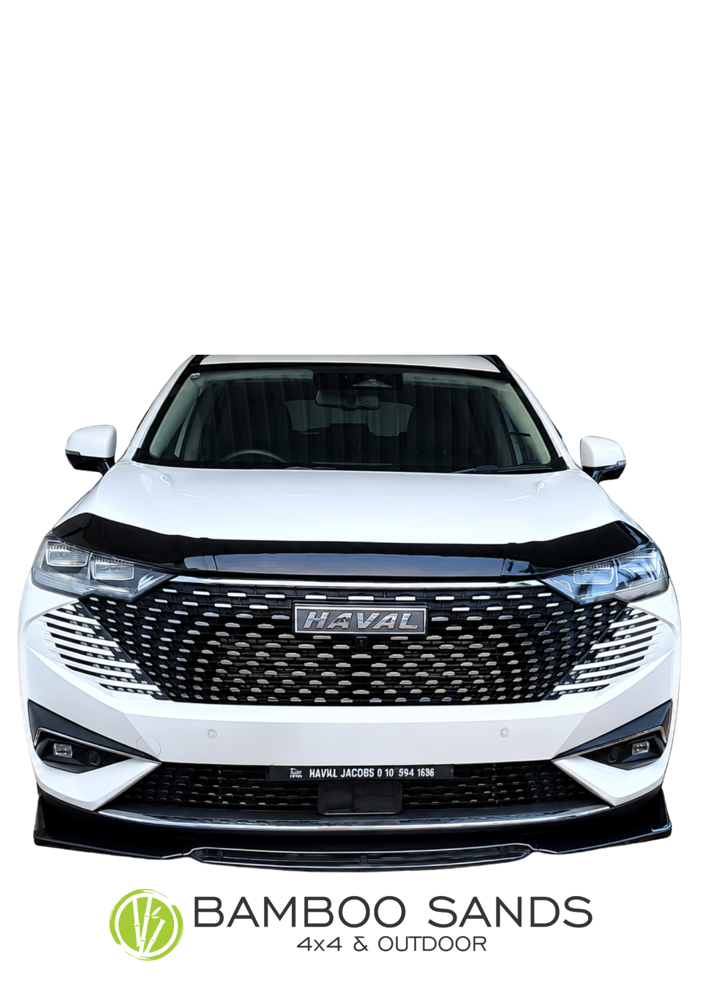 Haval Hybrid 4 Piece Front Spoiler Gloss Black