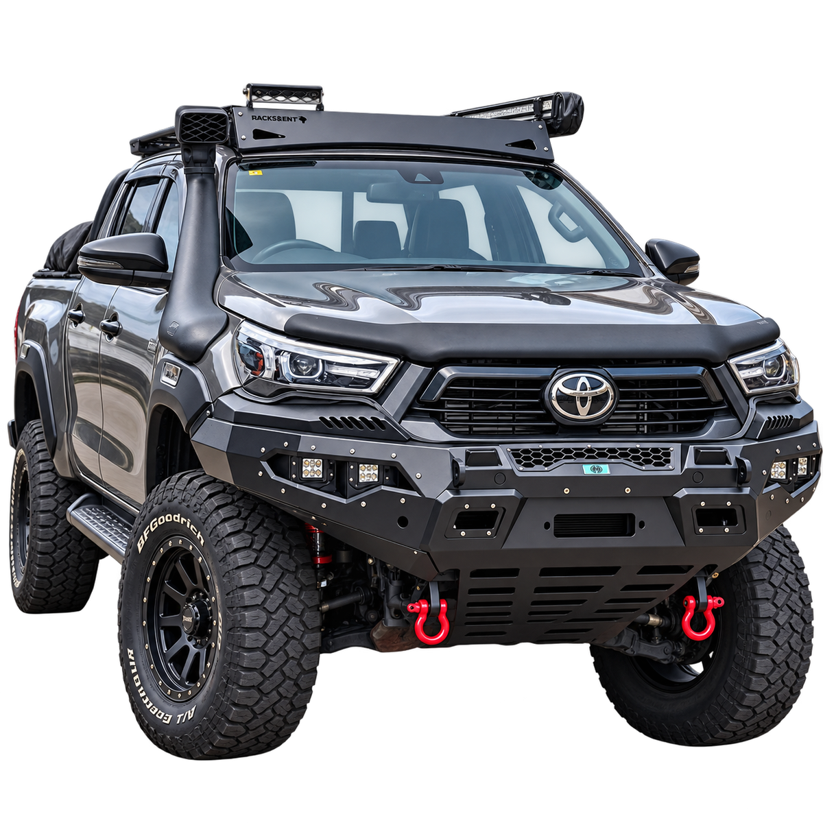 Toyota Hilux GD-6 BRUTUS Front Replacement Bumper (Bikini)