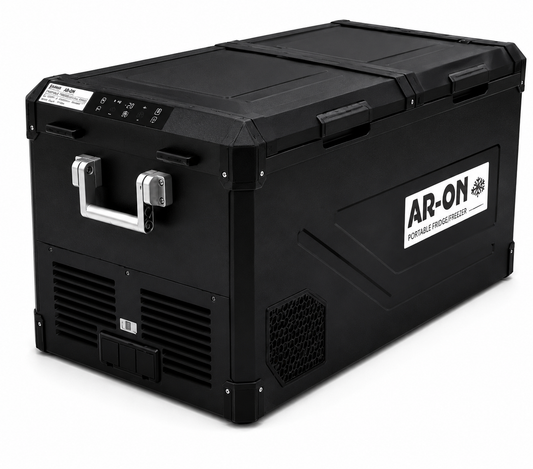 AR-ON FMR 95  (95L Dual Zone/Dual Compartment Low Profile AC/DC Fridge Freezer)
