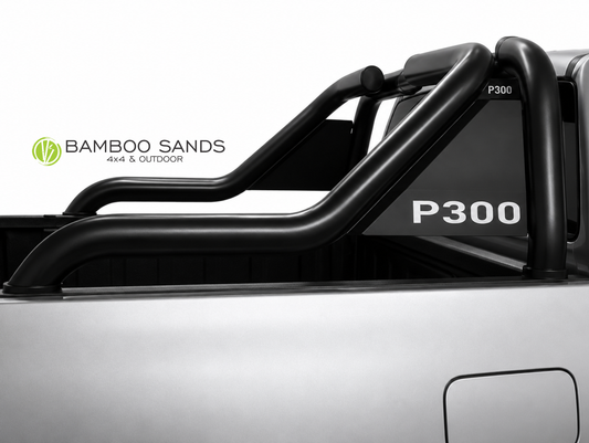 GWM P300 BLACK SWEEP ROLL BAR