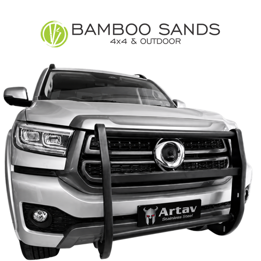 GWM P300 Bull Bar Black (Police Bar)