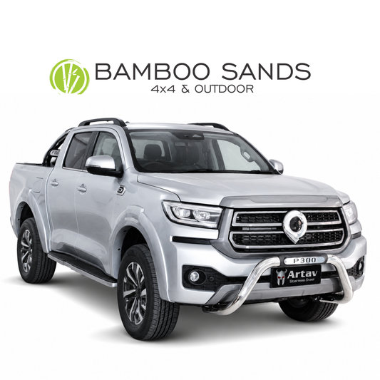 GWM P300 Nudge Bar Stainless Steel (PDC Friendly)