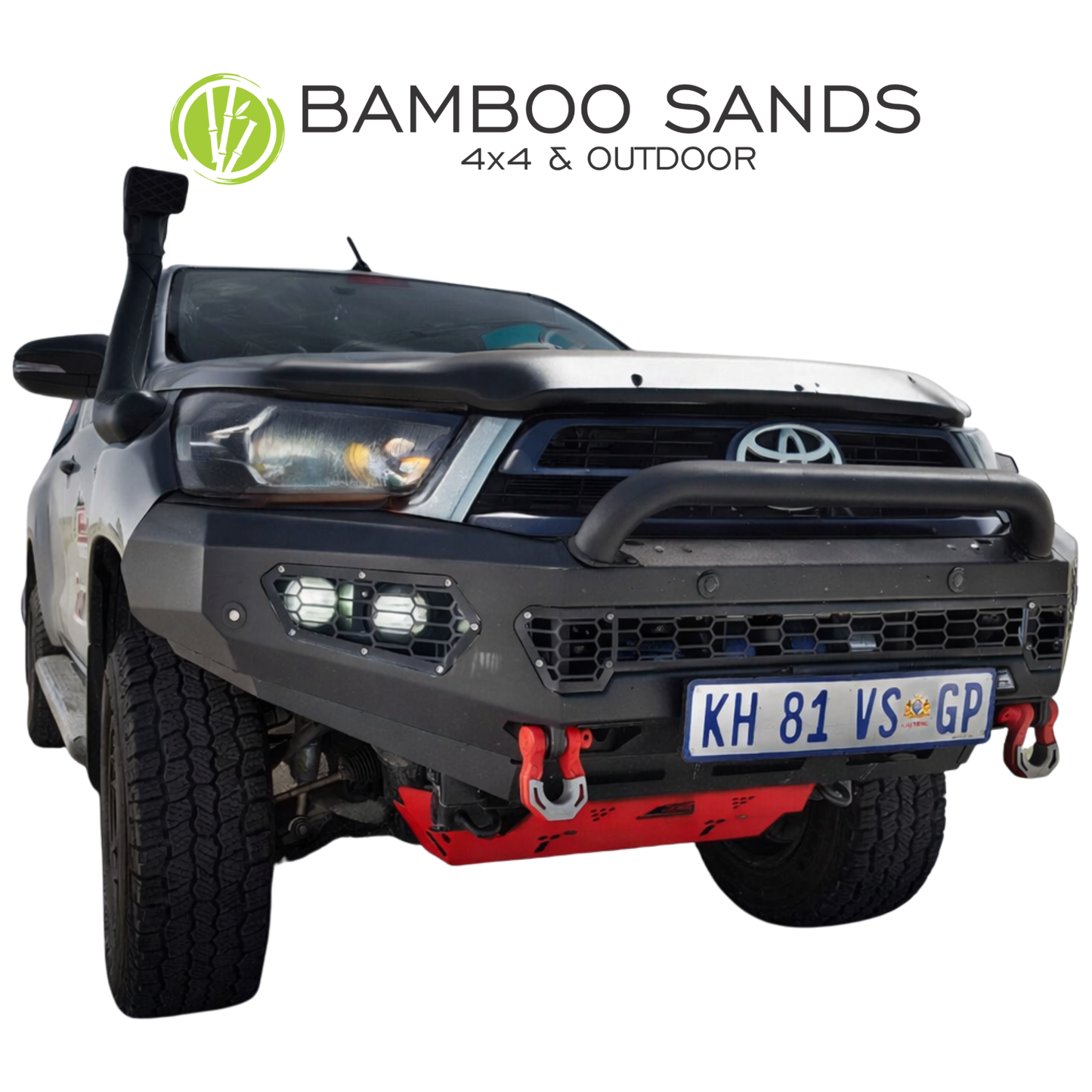 MCC Africa style mild steel Front replacement bumper for Toyota Hilux GD6 Legend or Raider 2020+